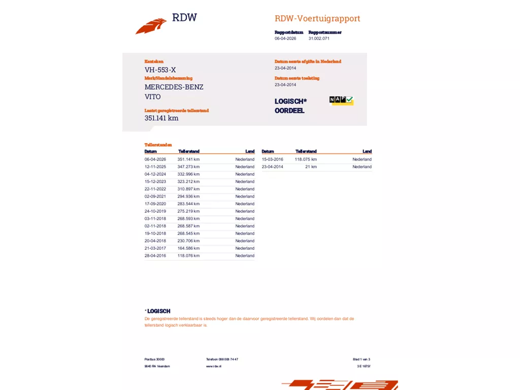 Mercedes-Benz Vito 113 CDI AUTOMAAT 320 Lang Comfort Plus