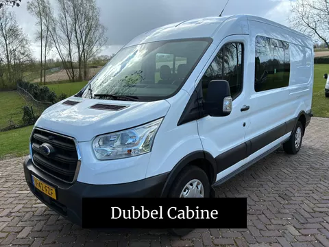 Ford Transit 350 2.0 TDCI 130pk EURO 6 L3H2 Dubbele Cabine Trend