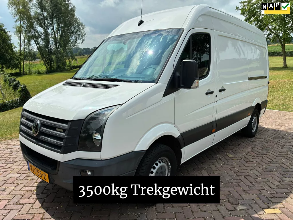 Volkswagen Crafter 2.0 TDI 136pk L2H2 3500kg TREKGEW AIRCO STANDKACHEL CRUISE